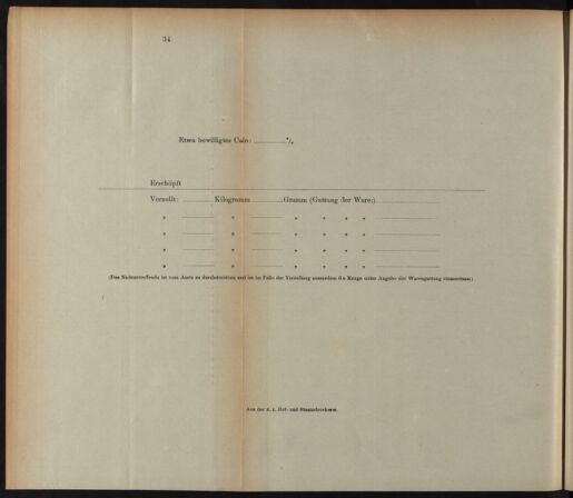 Post- und Telegraphen-Verordnungsblatt für das Verwaltungsgebiet des K.-K. Handelsministeriums 18931224 Seite: 54