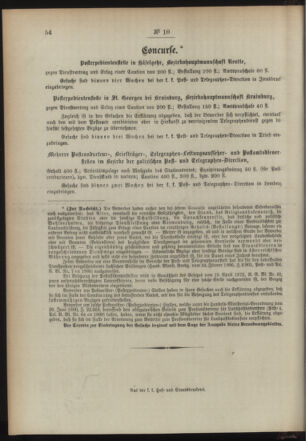 Post- und Telegraphen-Verordnungsblatt für das Verwaltungsgebiet des K.-K. Handelsministeriums 18940129 Seite: 4