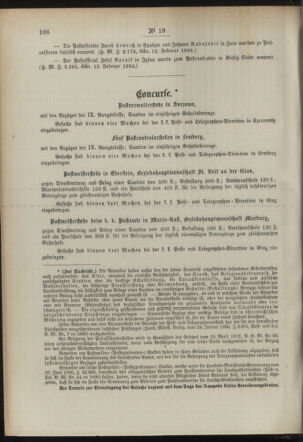 Post- und Telegraphen-Verordnungsblatt für das Verwaltungsgebiet des K.-K. Handelsministeriums 18940302 Seite: 4