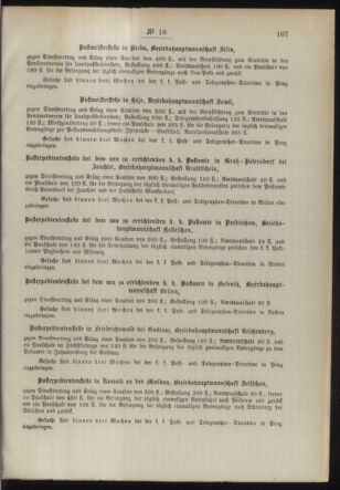 Post- und Telegraphen-Verordnungsblatt für das Verwaltungsgebiet des K.-K. Handelsministeriums 18940302 Seite: 5