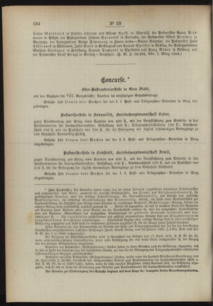 Post- und Telegraphen-Verordnungsblatt für das Verwaltungsgebiet des K.-K. Handelsministeriums 18940319 Seite: 4