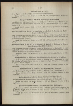 Post- und Telegraphen-Verordnungsblatt für das Verwaltungsgebiet des K.-K. Handelsministeriums 18940330 Seite: 6