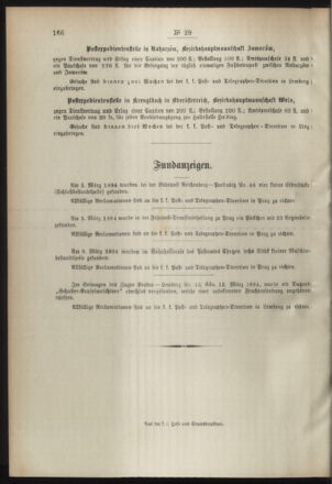 Post- und Telegraphen-Verordnungsblatt für das Verwaltungsgebiet des K.-K. Handelsministeriums 18940404 Seite: 4