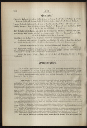 Post- und Telegraphen-Verordnungsblatt für das Verwaltungsgebiet des K.-K. Handelsministeriums 18940423 Seite: 2