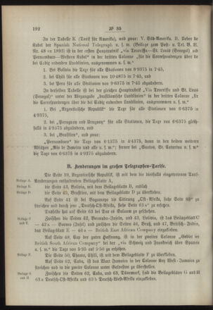 Post- und Telegraphen-Verordnungsblatt für das Verwaltungsgebiet des K.-K. Handelsministeriums 18940427 Seite: 2