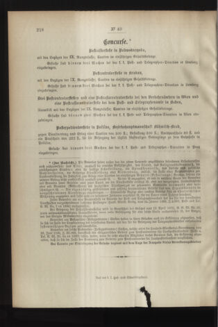 Post- und Telegraphen-Verordnungsblatt für das Verwaltungsgebiet des K.-K. Handelsministeriums 18940509 Seite: 4