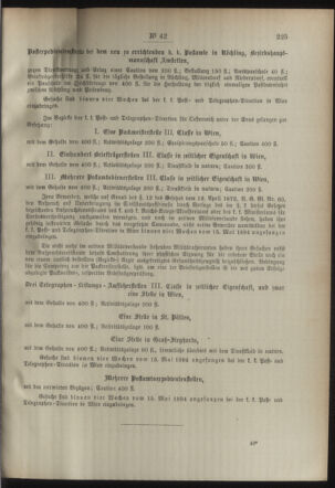 Post- und Telegraphen-Verordnungsblatt für das Verwaltungsgebiet des K.-K. Handelsministeriums 18940517 Seite: 3