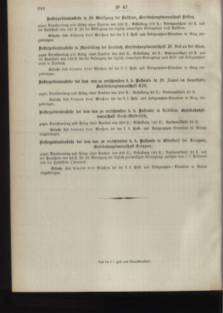 Post- und Telegraphen-Verordnungsblatt für das Verwaltungsgebiet des K.-K. Handelsministeriums 18940528 Seite: 4