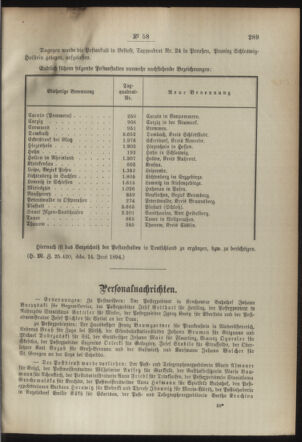 Post- und Telegraphen-Verordnungsblatt für das Verwaltungsgebiet des K.-K. Handelsministeriums 18940630 Seite: 3