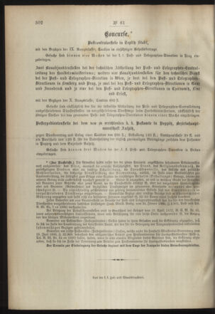 Post- und Telegraphen-Verordnungsblatt für das Verwaltungsgebiet des K.-K. Handelsministeriums 18940707 Seite: 4