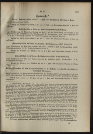 Post- und Telegraphen-Verordnungsblatt für das Verwaltungsgebiet des K.-K. Handelsministeriums 18940712 Seite: 3