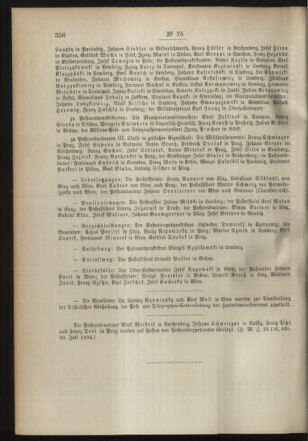 Post- und Telegraphen-Verordnungsblatt für das Verwaltungsgebiet des K.-K. Handelsministeriums 18940808 Seite: 2