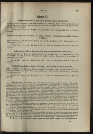 Post- und Telegraphen-Verordnungsblatt für das Verwaltungsgebiet des K.-K. Handelsministeriums 18940808 Seite: 3