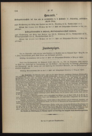 Post- und Telegraphen-Verordnungsblatt für das Verwaltungsgebiet des K.-K. Handelsministeriums 18941018 Seite: 4