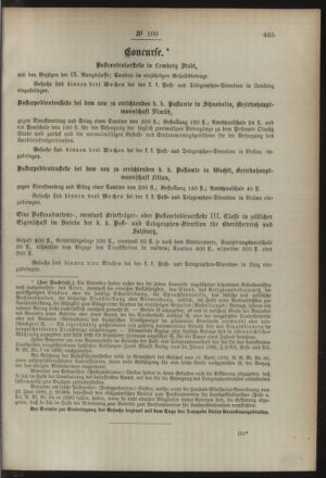 Post- und Telegraphen-Verordnungsblatt für das Verwaltungsgebiet des K.-K. Handelsministeriums 18941026 Seite: 3