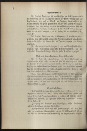 Post- und Telegraphen-Verordnungsblatt für das Verwaltungsgebiet des K.-K. Handelsministeriums 18941031 Seite: 10