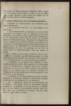 Post- und Telegraphen-Verordnungsblatt für das Verwaltungsgebiet des K.-K. Handelsministeriums 18941031 Seite: 13