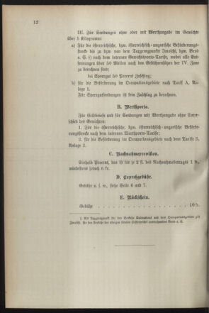 Post- und Telegraphen-Verordnungsblatt für das Verwaltungsgebiet des K.-K. Handelsministeriums 18941031 Seite: 16