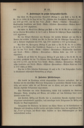 Post- und Telegraphen-Verordnungsblatt für das Verwaltungsgebiet des K.-K. Handelsministeriums 18941227 Seite: 2