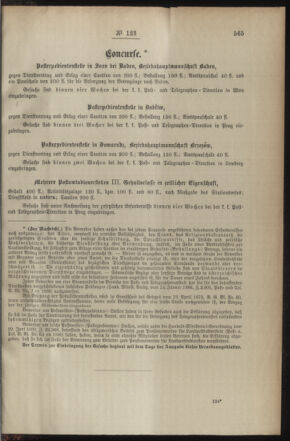 Post- und Telegraphen-Verordnungsblatt für das Verwaltungsgebiet des K.-K. Handelsministeriums 18941231 Seite: 3