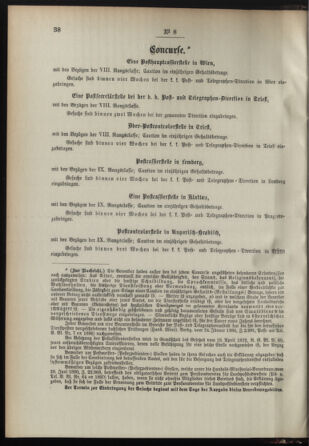 Post- und Telegraphen-Verordnungsblatt für das Verwaltungsgebiet des K.-K. Handelsministeriums 18950131 Seite: 6