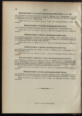 Post- und Telegraphen-Verordnungsblatt für das Verwaltungsgebiet des K.-K. Handelsministeriums 18950207 Seite: 8