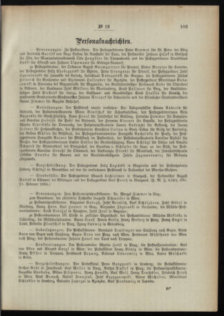 Post- und Telegraphen-Verordnungsblatt für das Verwaltungsgebiet des K.-K. Handelsministeriums 18950305 Seite: 3