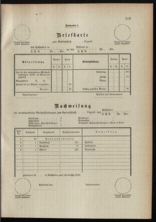 Post- und Telegraphen-Verordnungsblatt für das Verwaltungsgebiet des K.-K. Handelsministeriums 18950307 Seite: 5