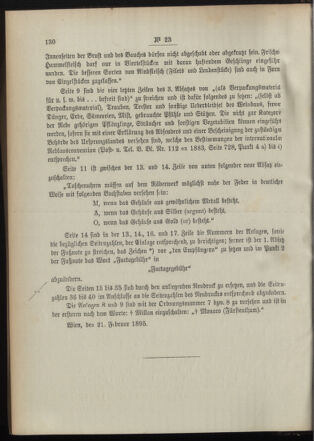 Post- und Telegraphen-Verordnungsblatt für das Verwaltungsgebiet des K.-K. Handelsministeriums 18950312 Seite: 2