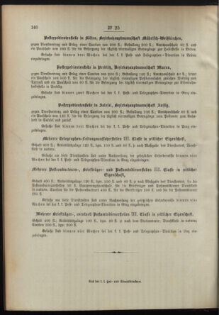 Post- und Telegraphen-Verordnungsblatt für das Verwaltungsgebiet des K.-K. Handelsministeriums 18950315 Seite: 4