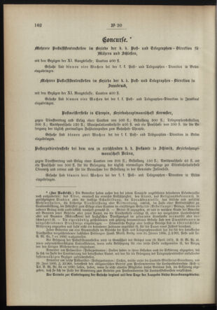 Post- und Telegraphen-Verordnungsblatt für das Verwaltungsgebiet des K.-K. Handelsministeriums 18950402 Seite: 6