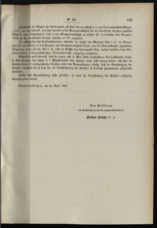 Post- und Telegraphen-Verordnungsblatt für das Verwaltungsgebiet des K.-K. Handelsministeriums 18950424 Seite: 7