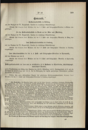 Post- und Telegraphen-Verordnungsblatt für das Verwaltungsgebiet des K.-K. Handelsministeriums 18950518 Seite: 3