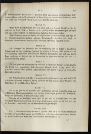 Post- und Telegraphen-Verordnungsblatt für das Verwaltungsgebiet des K.-K. Handelsministeriums 18950620 Seite: 3