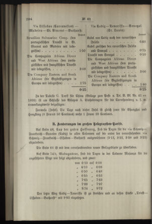 Post- und Telegraphen-Verordnungsblatt für das Verwaltungsgebiet des K.-K. Handelsministeriums 18950627 Seite: 2