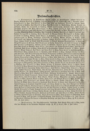 Post- und Telegraphen-Verordnungsblatt für das Verwaltungsgebiet des K.-K. Handelsministeriums 18950719 Seite: 2