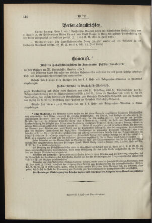 Post- und Telegraphen-Verordnungsblatt für das Verwaltungsgebiet des K.-K. Handelsministeriums 18950723 Seite: 4