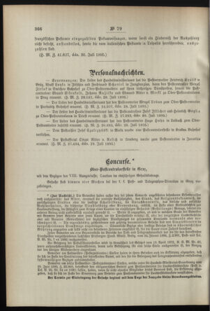 Post- und Telegraphen-Verordnungsblatt für das Verwaltungsgebiet des K.-K. Handelsministeriums 18950810 Seite: 2