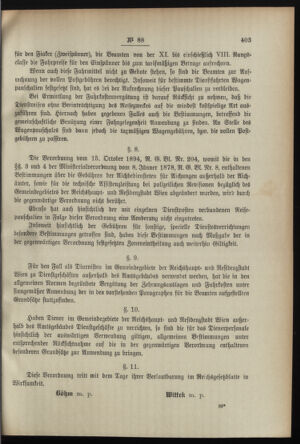 Post- und Telegraphen-Verordnungsblatt für das Verwaltungsgebiet des K.-K. Handelsministeriums 18950826 Seite: 3