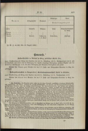 Post- und Telegraphen-Verordnungsblatt für das Verwaltungsgebiet des K.-K. Handelsministeriums 18950905 Seite: 3