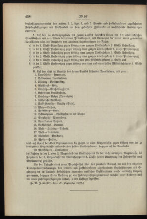 Post- und Telegraphen-Verordnungsblatt für das Verwaltungsgebiet des K.-K. Handelsministeriums 18950925 Seite: 6