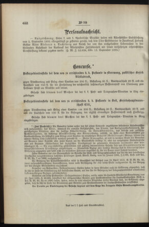 Post- und Telegraphen-Verordnungsblatt für das Verwaltungsgebiet des K.-K. Handelsministeriums 18951001 Seite: 4