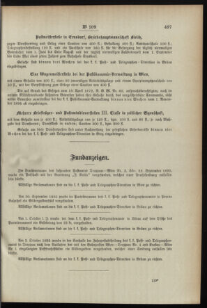 Post- und Telegraphen-Verordnungsblatt für das Verwaltungsgebiet des K.-K. Handelsministeriums 18951030 Seite: 3