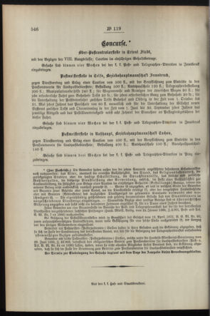 Post- und Telegraphen-Verordnungsblatt für das Verwaltungsgebiet des K.-K. Handelsministeriums 18951207 Seite: 4