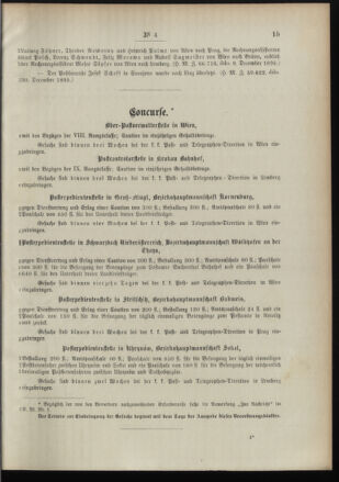 Post- und Telegraphen-Verordnungsblatt für das Verwaltungsgebiet des K.-K. Handelsministeriums 18960114 Seite: 3