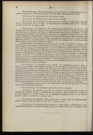 Post- und Telegraphen-Verordnungsblatt für das Verwaltungsgebiet des K.-K. Handelsministeriums 18960131 Seite: 6