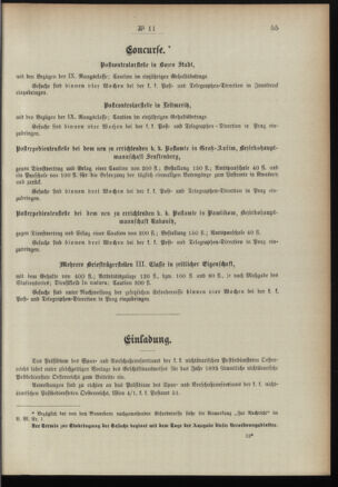 Post- und Telegraphen-Verordnungsblatt für das Verwaltungsgebiet des K.-K. Handelsministeriums 18960218 Seite: 3