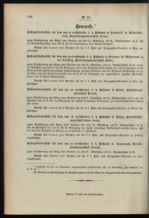 Post- und Telegraphen-Verordnungsblatt für das Verwaltungsgebiet des K.-K. Handelsministeriums 18960310 Seite: 4