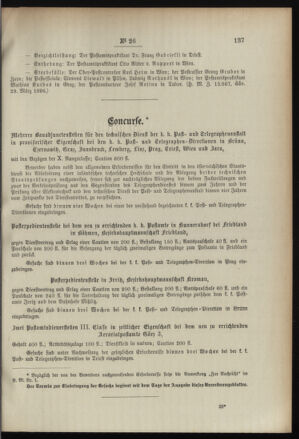 Post- und Telegraphen-Verordnungsblatt für das Verwaltungsgebiet des K.-K. Handelsministeriums 18960403 Seite: 3