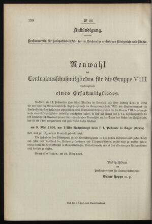 Post- und Telegraphen-Verordnungsblatt für das Verwaltungsgebiet des K.-K. Handelsministeriums 18960403 Seite: 4